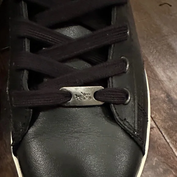 Coach Black leather High-Top Sneakers - Picture 2 of 9